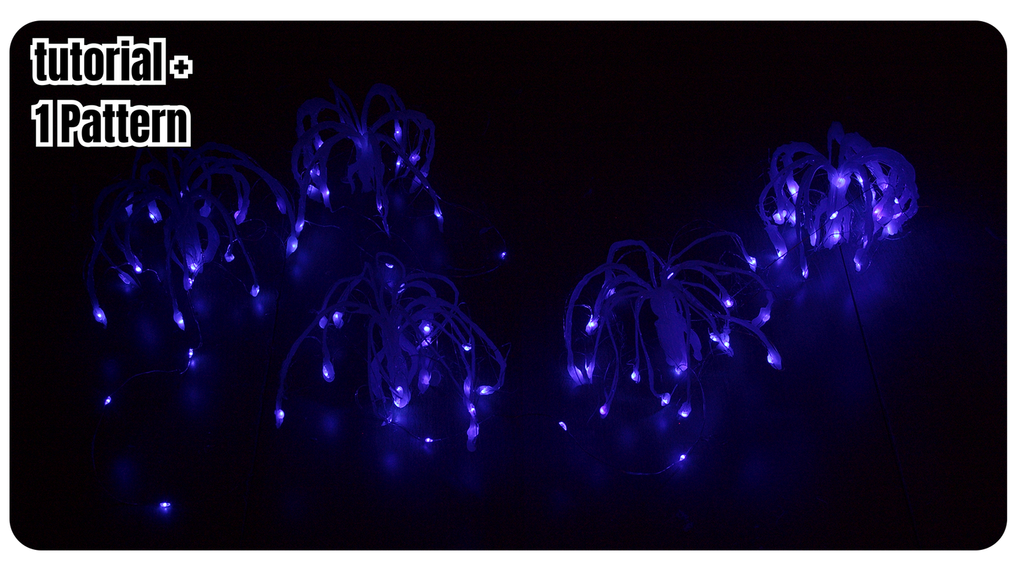 Woodsprite with fairy lights tutorial